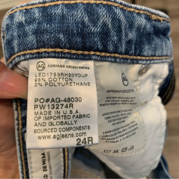 AG The Isabelle High-Rise Straight Crop Jeans - Picture 8 of 13